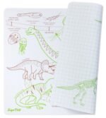 Individual Reversivel em Silicone -  Age of the dinosaurs | Com 3 Marcadores Apagáveis - Image 6