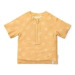 T-Shirt de Praia | Manga Curta | Seashells Sunny Yellow