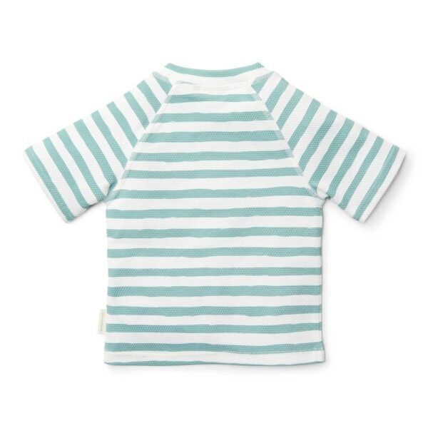 T-Shirt de Praia | Manga Curta | Stripes Surf Blue - Image 2