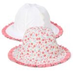 Chapéu de Praia Reversivel | Sunny Flowers Multi-colour - Image 2