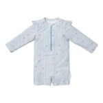 Fato de Banho | Manga Comprida | Sunny Flowers Blue