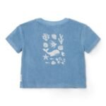 Conjunto T-shirt e Calções "Vida Marinha – Azul Oceano" - Image 3
