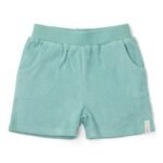 Conjunto T-shirt e Calções "Conchas e Riscas – Azul Mar" - Image 5