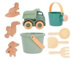 Set Brinquedos de Praia Balde com Camião - Sea Green