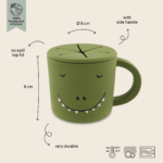 Copo de Silicone para Snacks - Mr. Dino - Image 2