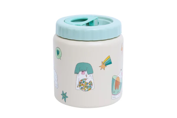 Termo para Alimentos Aço Inoxidável - Funky Dogs 500ml - Image 1