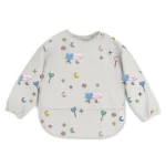 Babete ou Bib com Manga - Dancing Hearts