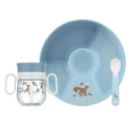 Conjunto de Refeição de Bebé Mio - 3 Pcs - forest friends - Image 2