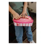 Lancheira Pequena – Pink Stripes - Image 5