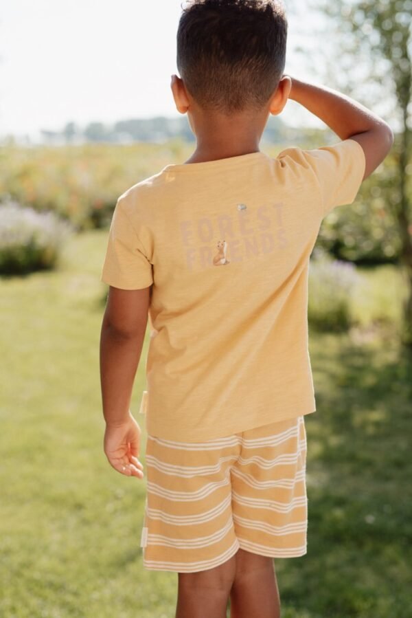 T-shirt Amarela com Bolso | Forest Friends - Image 7