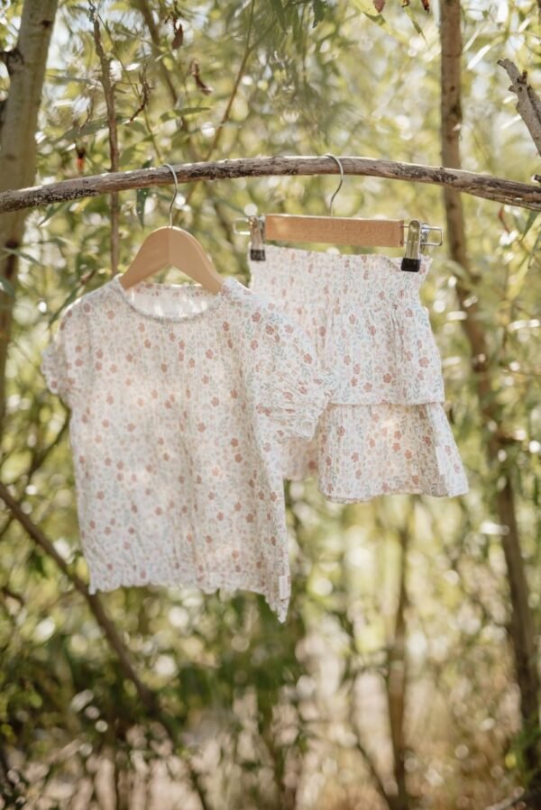 T-shirt de Manga Curta | Fairy Garden - Image 3
