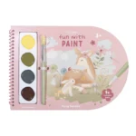 Livro de Colorir C/ Aguarelas - FAIRY GARDEN