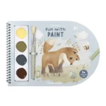 Livro de Colorir c/ Aguarelas - FOREST FRIENDS