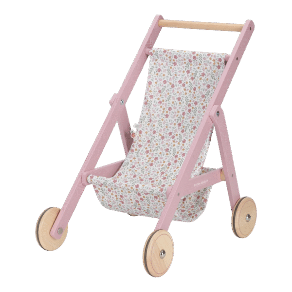 Carrinho de Bonecas em Madeira - Fairy Garden