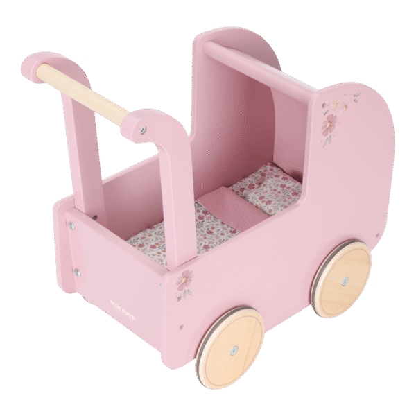 Carrinho de Passear Bonecas com Texteis