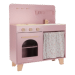 Cozinha de Brincar em Madeira – Rosa - Image 8