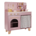 Cozinha de Brincar em Madeira – Rosa - Image 7