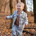 Camisa de Flanela Azul Pedra Xadrez - Image 3