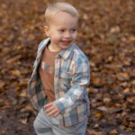 Camisa de Flanela Azul Pedra Xadrez - Image 4