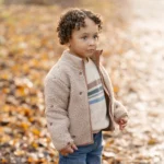 Camisola de Malha com Riscas – Cor Areia - Image 4