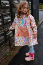 Capa de Chuva em Poncho - Retro Flowers - Image 3