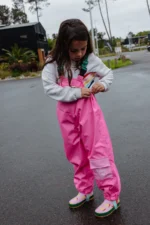 Calças de Chuva com Suspensórios - Ali - Image 3