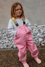 Calças de Chuva com Suspensórios - Pitaya - Image 2