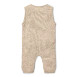 Fato inteiro de malha Soft Beige Melee - Image 2