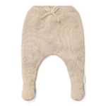 Calças de malha Soft Beige Melee