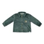 Camisa de Bombazin Verde Noite