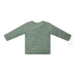 T-shirt de manga comprida Verde Floresta às riscas - Image 6