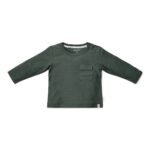 T-Shirt de Manga Comprida Verde Noite