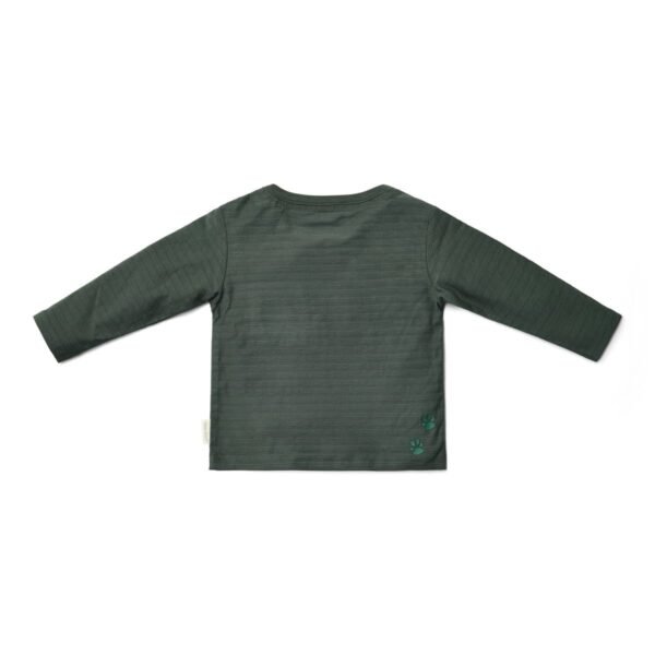 T-Shirt de Manga Comprida Verde Noite - Image 7