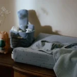 Cesto de arrumação pequeno - Pure Denim Blue - Image 3