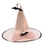 Chapéu de Bruxa Rosa - Glam