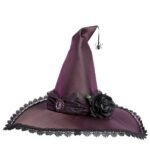 Chapéu de Bruxa Roxo - Amethyst
