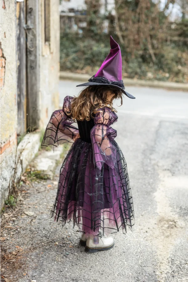 Vestido com Chapéu - Amethyst a Bruxa Aranha 3/4 Anos ou 5/6 Anos - Image 8