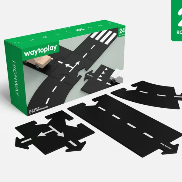 Highway - A Pista Modular - 24Peças - Waytoplay