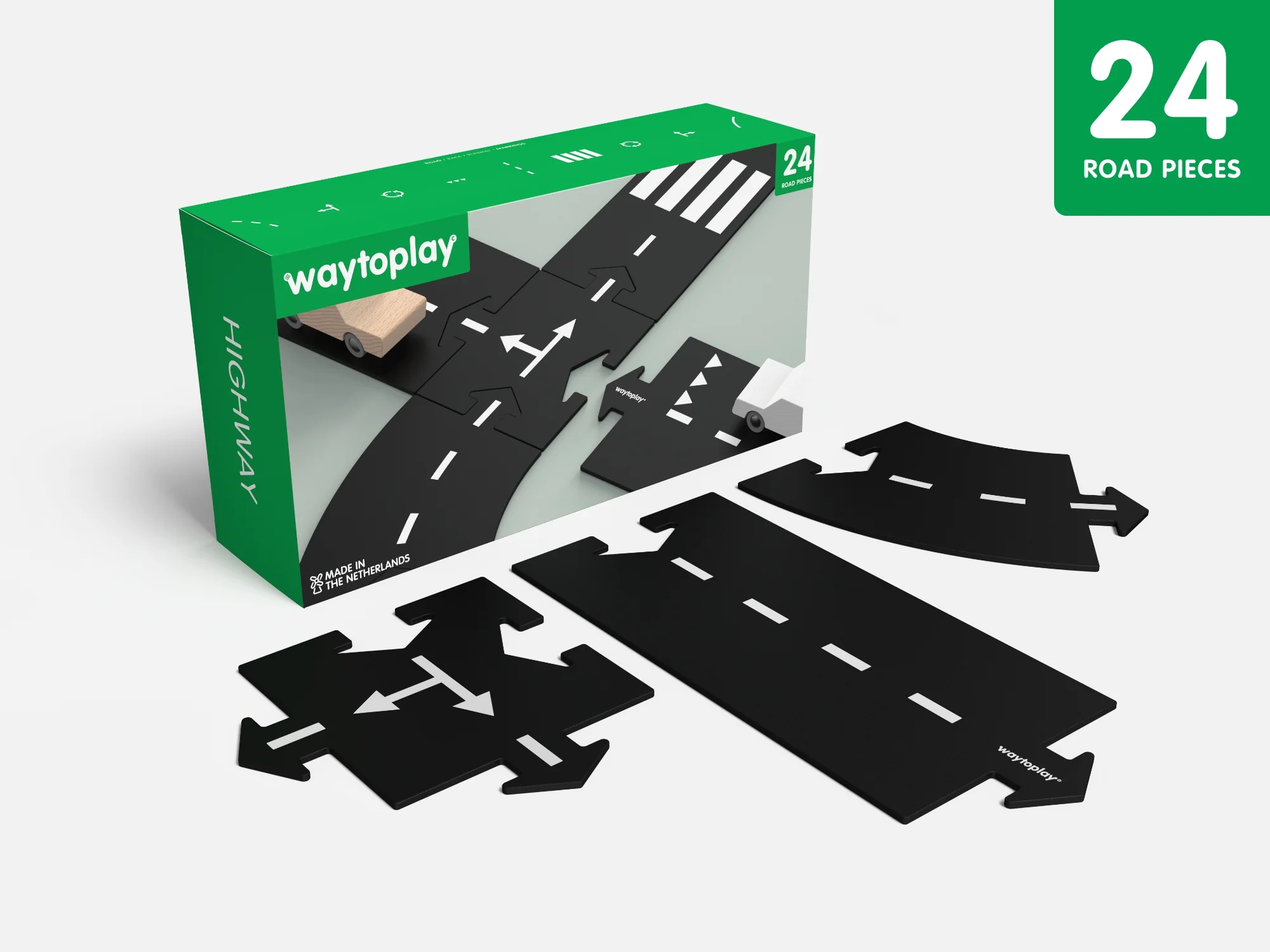 WaytoplayListing_HIGH_01 Highway - A Pista Modular - 24Peças - Waytoplay - Image 1
