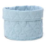 Cesto de arrumação grande - Pure Denim Blue