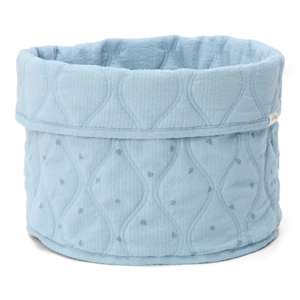 Cesto de arrumação grande - Pure Denim Blue