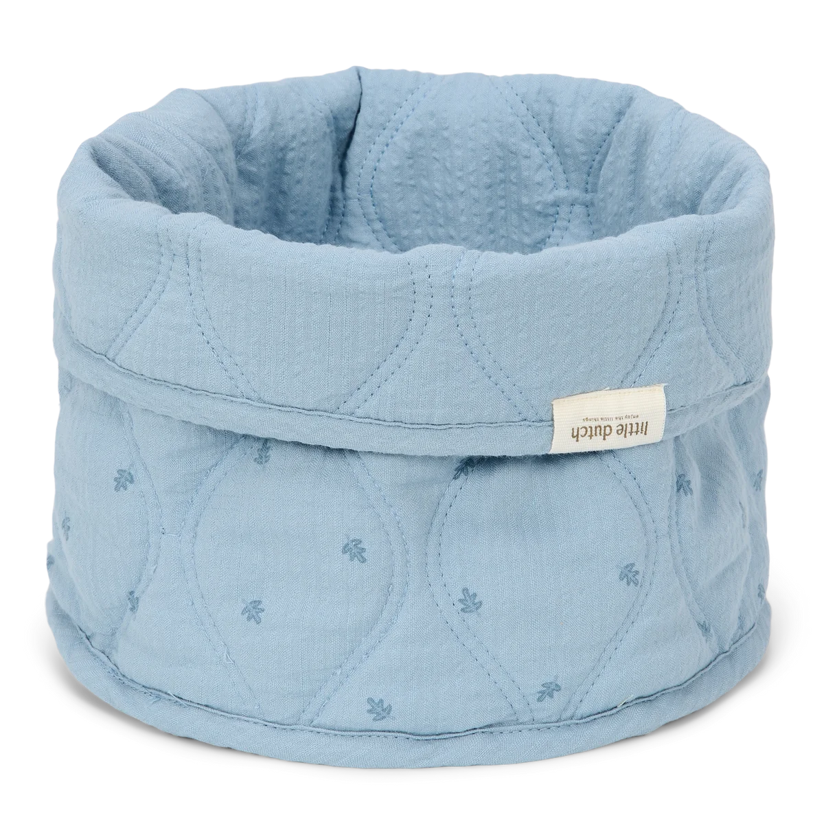 storage-basket-quilted-pure-denim-blue-small-de30145035-product-3-Medium.webp Cesto de arrumação pequeno - Pure Denim Blue - Image 1