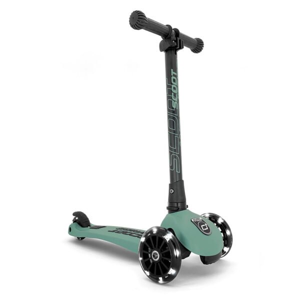 Trotinete - Scoot and Ride - Highwaykick 3 LED - Floresta