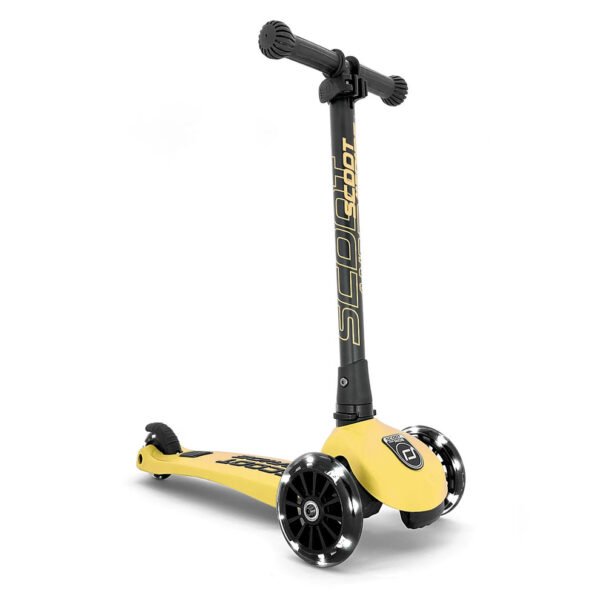 Trotinete - Scoot and Ride - Highwaykick 3 LED - Limão
