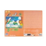 Puzzle com Som em Madeira Animais Les Popipop - Moulin Roty - Image 3