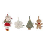 Decorações Pendentes de Natal - Rosa