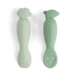 Conjunto de colheres de aprendizagem Green | Tiny Farm - Image 3