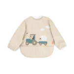 Babete com mangas e bolso Sand | Tiny Farm