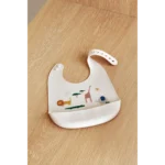 Pack de 2 Babetes Tilda em Silicone - Safari sandy mix - Image 2