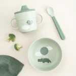 Conjunto primeira refeição Foodie com sucção | Happy Clouds - Image 5